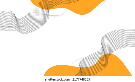 Minimalist white modern abstract background with halftone blank space