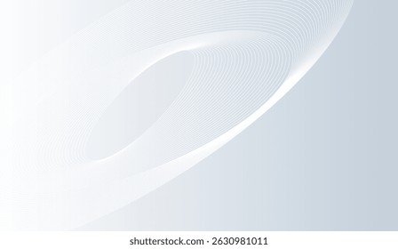 Minimalist white wavy lines on a light blue gradient background ideal for creative designs, presentations, and digital projects, showcasing elegant and clean aesthetics