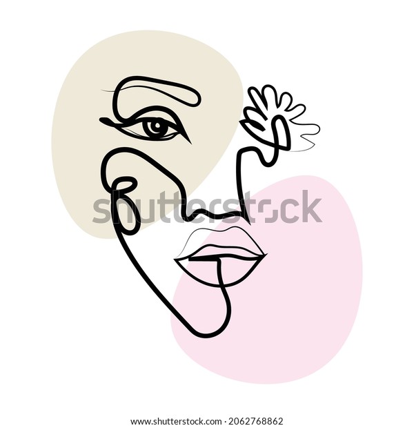 Minimalist Women Art Women Art Vector Stock Vector Royalty Free 2062768862 Shutterstock 