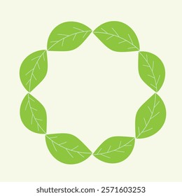 A minimalist wreath simple greenery, ideal for sophisticated, subtle designs.