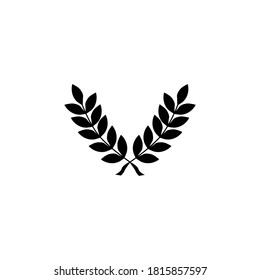 Vector de correa minimalista. sobre un fondo blanco.