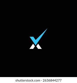 Minimalist X letters icon vector illustration Brand Logo.