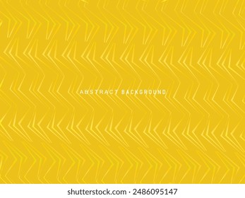 Minimalist yellow background with abstract diagonal lines pattern. Beautiful yellow abstract background. Yellow neutral background for presentations, websites, banners, wallpapers, brochures, etc.