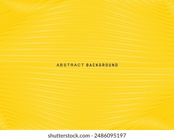 Minimalist yellow background with abstract diagonal lines pattern. Beautiful yellow abstract background. Yellow neutral background for presentations, websites, banners, wallpapers, brochures, etc.