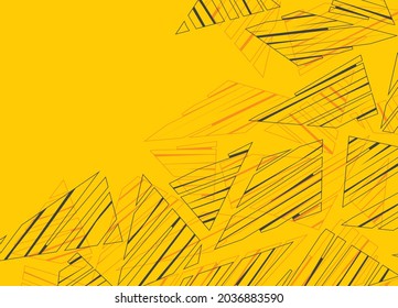 Minimalistischer Hintergrund mit abstraktem Dreieck-Streifen-Muster