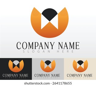 A minimalist yet creative logo template.