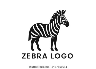  Minimalist Zebra Logo Vector Sublimation Design	
