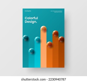 Diseño minimalista de rótulos 3D. Concepto vectorial de diseño de volante geométrico.