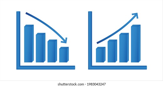 Minimalistic 3d graphics. Transparent background