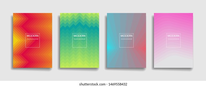 minimalistic abstract background design. modern minimalist cover design for flyer, banner, poster and presentation design template. set of playful  background vector. bright yellow red green white.