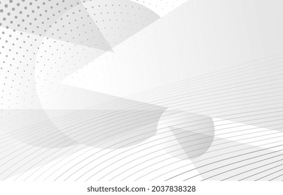 Minimalistischer abstrakter Hintergrund. Poster mit geometrischen Farbverläufen, Linien und Punkten. Design-Element für Landing-Seiten, Websites und Drucken. Moderne flache Vektorgrafik auf hellem Hintergrund
