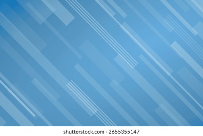 Plano de fundo abstrato minimalista com linhas brancas semitransparentes no gradiente azul
