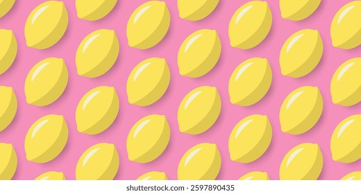 Minimalistic  abstract fruit pattern seamless background. Modern strawberry,orange,banana,  Perfect for textile design, screensavers, covers, cards, invitations and posters or summer background