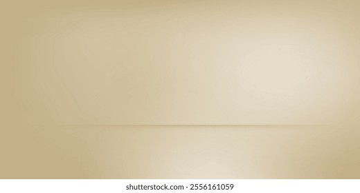 Minimalistic abstract gentle light beige background for product presentation with light andand intricate shadow from the window and vegetation on wall.