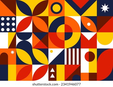 Minimalistic abstract geometry pattern with simple shape for web banner, business presentation, branding package,fabric print, poster, wallpaper, art print.