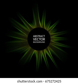 Minimalistic abstract line background vector illustration for album music or other cover. Design element of lines with same random and noise.