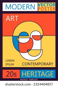 
Minimalistic abstract portrait in cubism style. Beautiful unisex human face. Contemporary art graphics design. Vector art