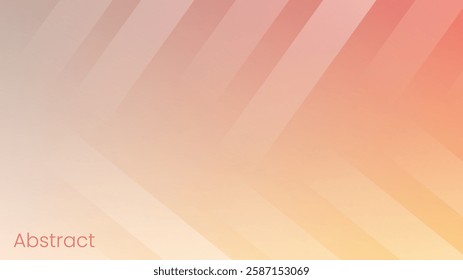 Minimalistic Abstract Vector Background in Pastel Colors