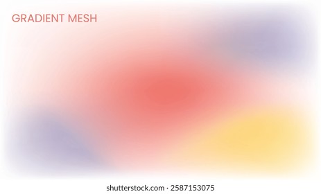 Minimalistic Abstract Vector Background in Pastel Colors