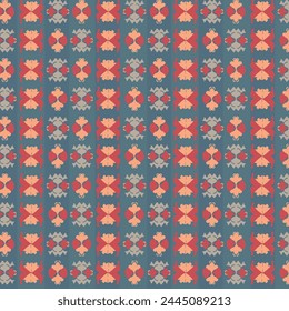 Minimalistic Abstract Vector Pattern Design