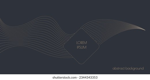 Minimalistic background with geometric elements. Modern design for banners, posters, creative creativity and creative ideas