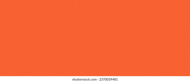 Minimalistic background. Orange background with small noises and dots in black color. Classic simple texture. Vector illustration 