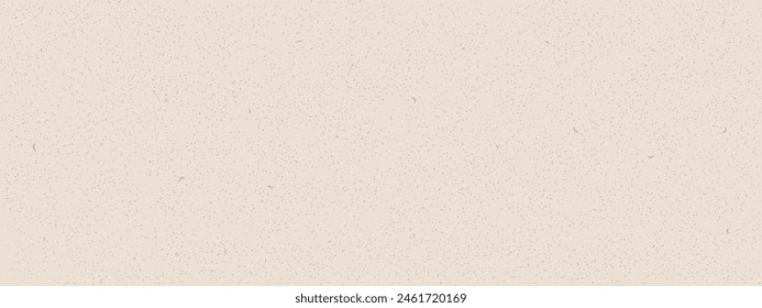 Minimalistic beige grainy eggshell, gritty paper texture background vector illustration