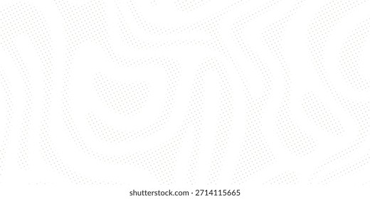 Fundo de vetor de onda bege minimalista. Textura elegante do gradiente de ponto esmaecido
