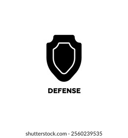A minimalistic black vector icon of a knight helmet, symbolizing chivalry, defense, and warrior protection in medieval and antique battles with a simple silhouette design.