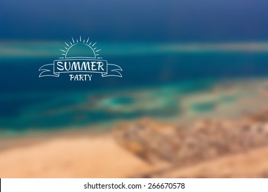 Minimalistic, Blurred Landscape, illustration of soft colored abstract background. 