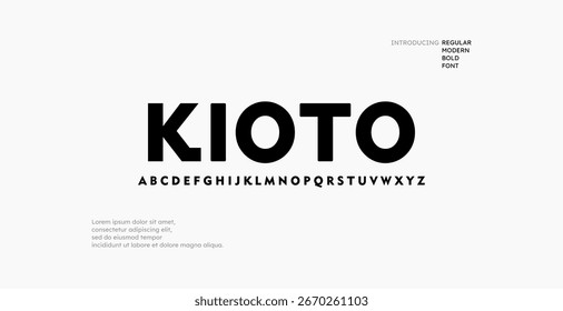 Fonte em negrito minimalista, face de tipos exclusiva