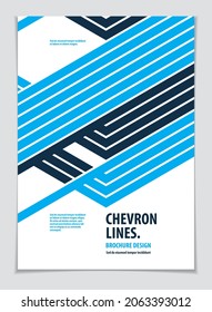 Diseño de folletos minimalista. Fondo abstracto del patrón geométrico vectorial. Plantilla de diseño para volante, folleto, tarjeta de saludo, invitación y publicidad. Formato de impresión A4.