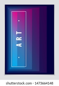 Minimalistic brochure design. Web, commerce or events vector graphic design template. Design template for flyer, booklet, greeting card, invitation and advertising.

