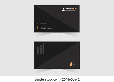 Minimalistic Business Card Design - Business Card Template