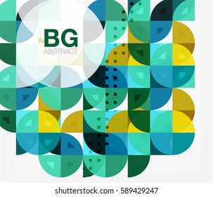 Fondo mínimo de composición de círculo. Fondo de plantilla de vector para diseño de flujo de trabajo, diagrama, opciones de número o diseño web