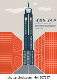 Minimalistic Cityscape Banner
