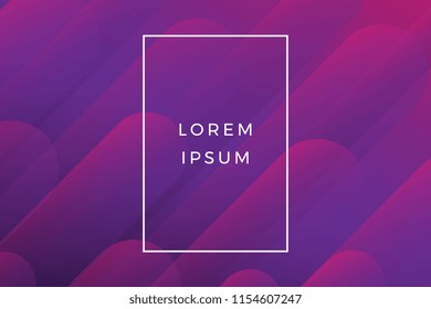 minimalistic colorful background with geometric dynamic shapes