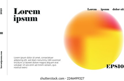 minimalistic composition template. Design for banner, flyers, print, poster, wallpaper, fabric. Abstract geometrical. Vector illustration.