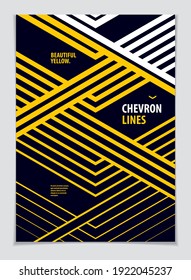 Minimalistic cover brochure design. Vector geometric pattern abstract background. Layout for Cover, Placard, Poster, Flyer and Banner Design. A4 print format.