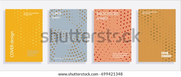 Minimalistische Cover Design Vorlagen Layout Set Fur Cover Stock Vektorgrafik Lizenzfrei