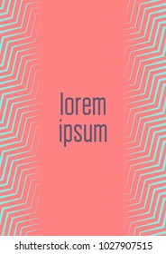 Minimalistic cover template set with gradients