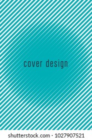 Minimalistic cover template set with gradients