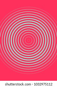 Minimalistic cover template set with gradients