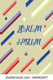 Minimalistic covers background for text for Banners, Placards, Posters, Flyers
