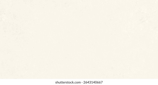 Fondo de papel artesanal minimalista. Textura artesanal beige con Pequeños ruidos y puntos en color crudo. Textura clásica y sencilla. Ilustración vectorial