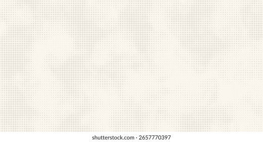 Minimalistic craft paper background. Beige craft texture with small noise and dots in ecru color.