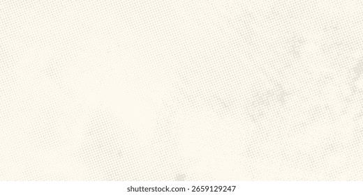 Fondo de papel artesanal minimalista. Textura artesanal beige con Pequeños ruidos y puntos en color crudo. Textura clásica y sencilla. Ilustración vectorial