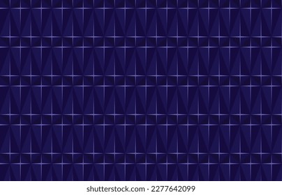 Minimalistic Dark Blue Abstract Geometric Kite Shape Gradient Pattern Background