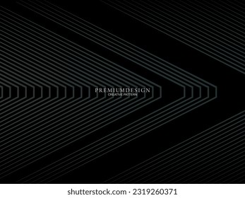 Minimalistic dark premium abstract background with luxury geometric elements. Exclusive wallpaper design for posters, flyers, presentations, websites, etc.