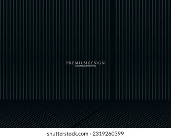Minimalistic dark premium abstract background with luxury geometric elements. Exclusive wallpaper design for posters, flyers, presentations, websites, etc.